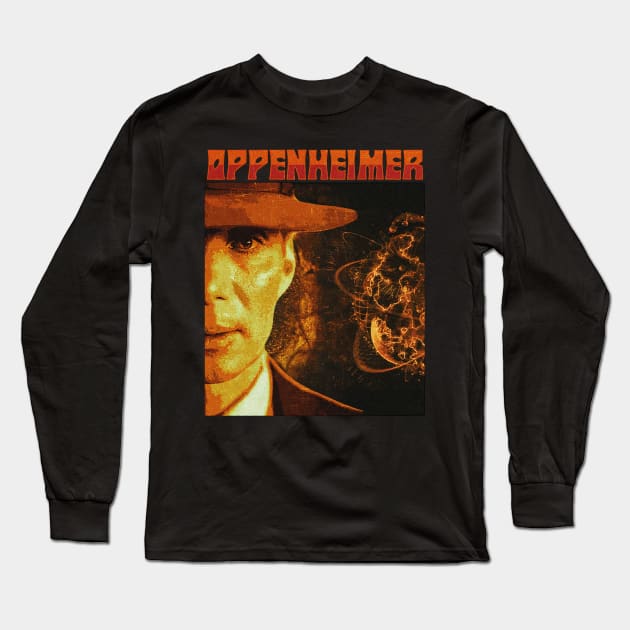 Oppenheimer Long Sleeve T-Shirt by Kerambawesi